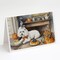 Edge Collections - 5" x 7" - Multicolor - Bichon Frise Fall Kitchen Pumpkins Greeting Cards - 8 Pieces
